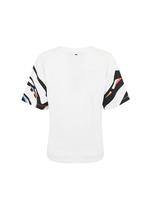 T-shirt Viterbo in cotone con stampa Farfalla WEEKEND MAX MARA | 2415971032600006